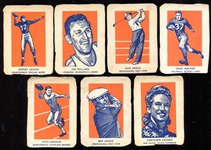 1952 Wheaties 7 Diff. Various Sports