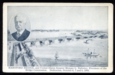 1908 Morgan Bulkeley Postcard