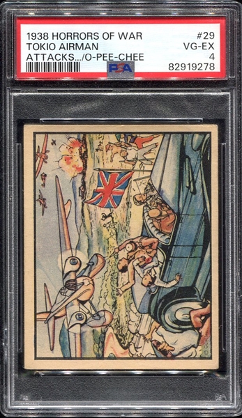 1938 O-Pee-Chee Horrors of War #29 PSA 4