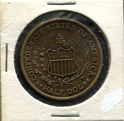 1962 Confederate States of America Brass Token