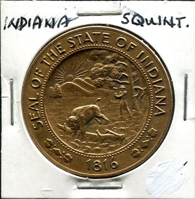 1966 Indiana Sesquicentennial Medal