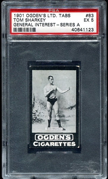 1901 Ogdens #83 Tom Sharkey Series A PSA 5