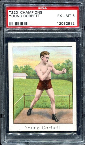 T220 Champions Young Corbett PSA 6