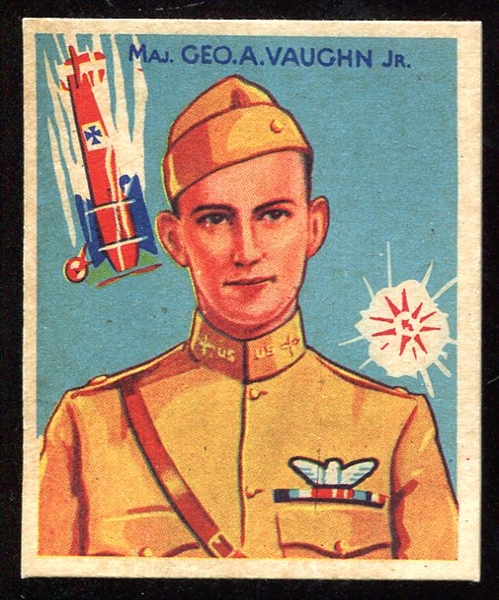 1934 Sky Birds #31 Maj. George A. Vaughn Jr. Series of 144