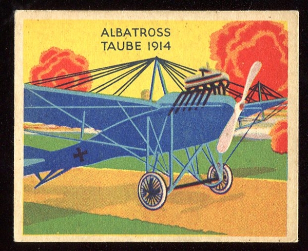 1934 Sky Birds #42 Albatross-Taube, 1914