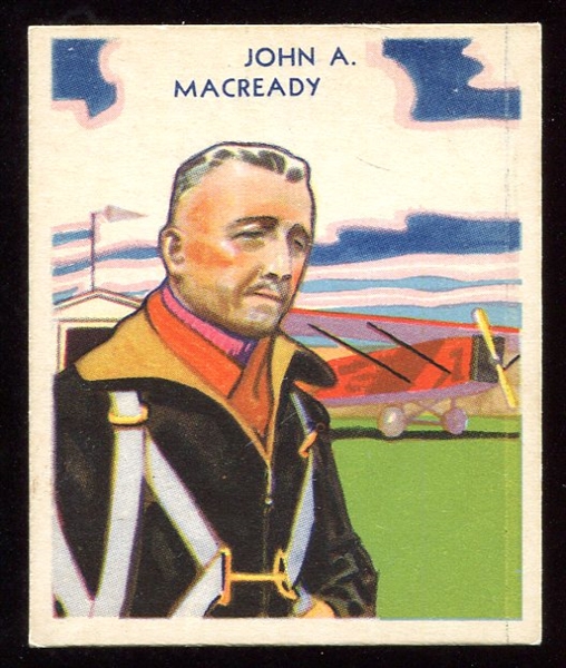 1934 Sky Birds #59 Lt. John A. Macready