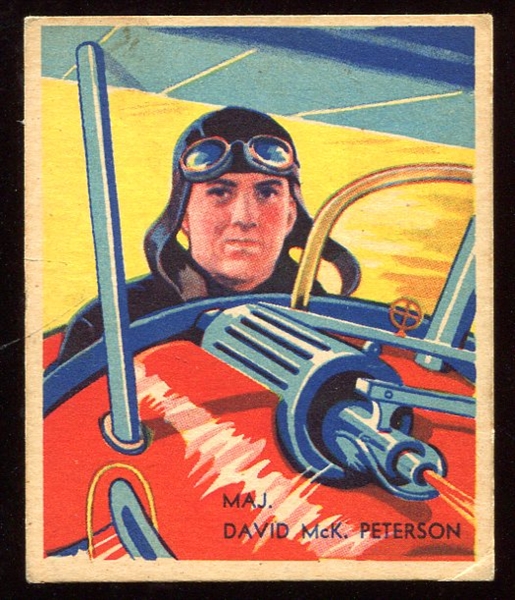 1934 Sky Birds #100 Maj. David McK. Peterson