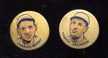 1930 Cracker Jack Pins Berry & Jackson