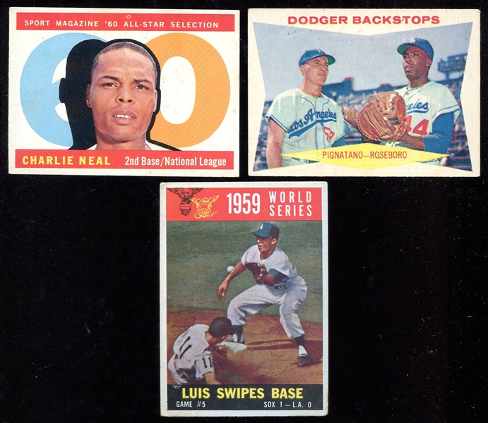 1960 Topps 3 Different