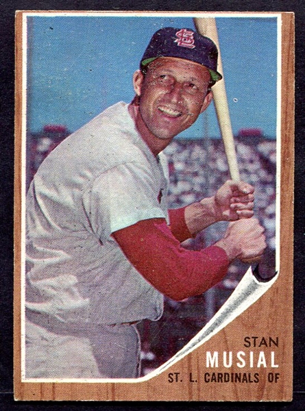 1962 Topps #50 Stan Musial