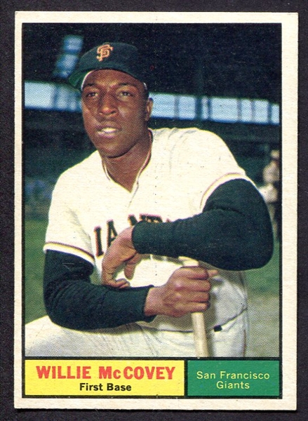 1961 Topps #517 Willie McCovey 