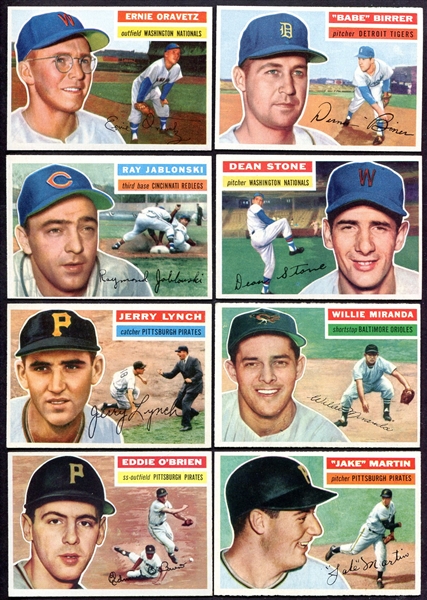 1956 Topps 15 Different Exmt/Nrmt