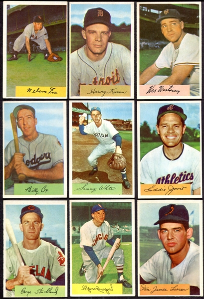 1954 Bowman 10 Different 