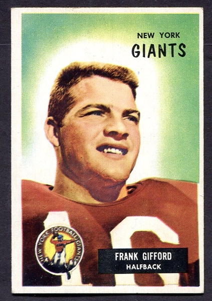 1955 Bowman #7 Frank Gifford