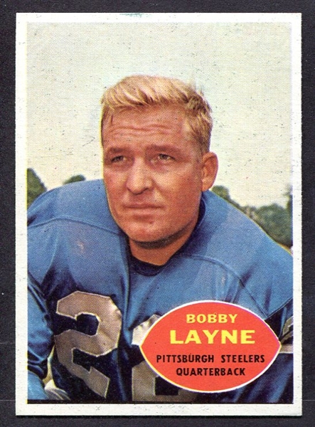 1960 Topps #93 Bobby Layne Nrmt