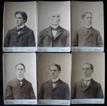 Circa 1900 Ivy League School cabinet photos by Pach & Chickering