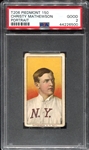 T206 Mathewson Portrait PSA 2