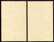 1953 Bob Lemon Canadian Exhibits 2 Colors Nrmt/Mt