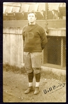 1904-18 AZO Football Player Post Card Bill Bailey