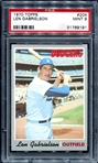 1970 Topps #204 Len Gabrielson PSA 9