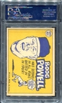 1970 Topps #451 Boog Powell PSA 8