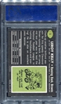 1969 Topps #1 Leroy Kelly PSA 8
