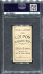 T213 Type 2 Coupon Harry Davis, Philadelphia Amer. PSA 2