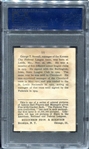 1914 Cracker Jack #11 George Stovall PSA 3
