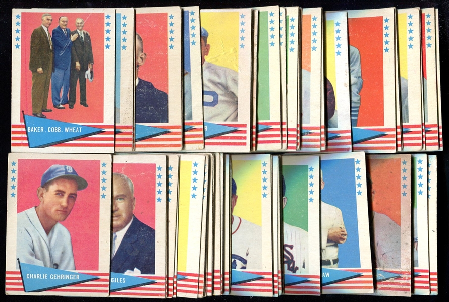 1961 Fleer Baseball Greats Complete Set