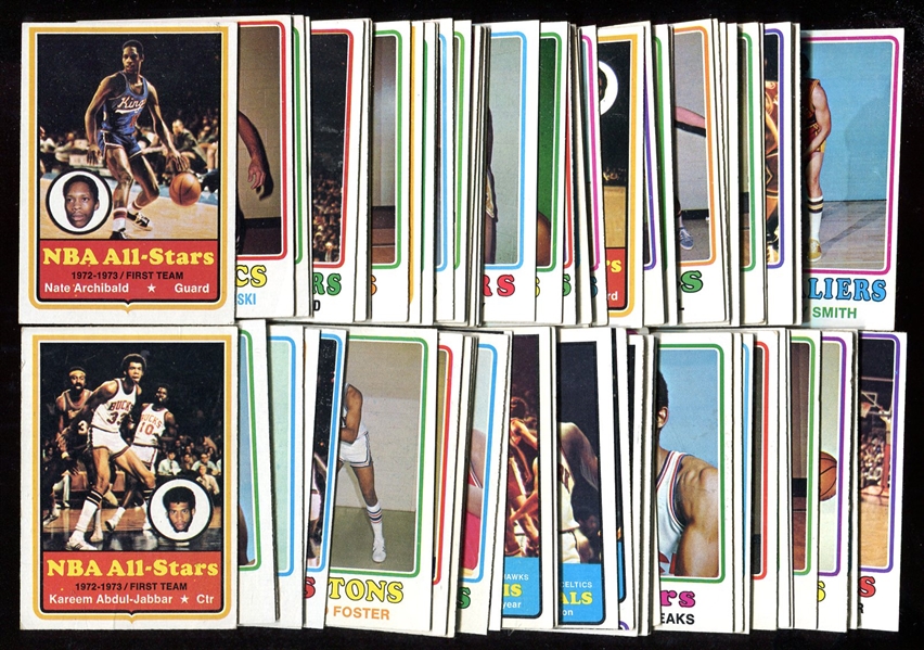 1973-74 Topps Basketball Complete Set