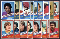 1976 Town Talk Bread Football Partial Set 18 of 24