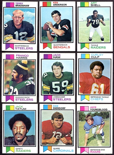 1973 Topps Football Complete Set of 528