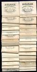 T107 Seals of the United States and Coats of Arms Set of 150