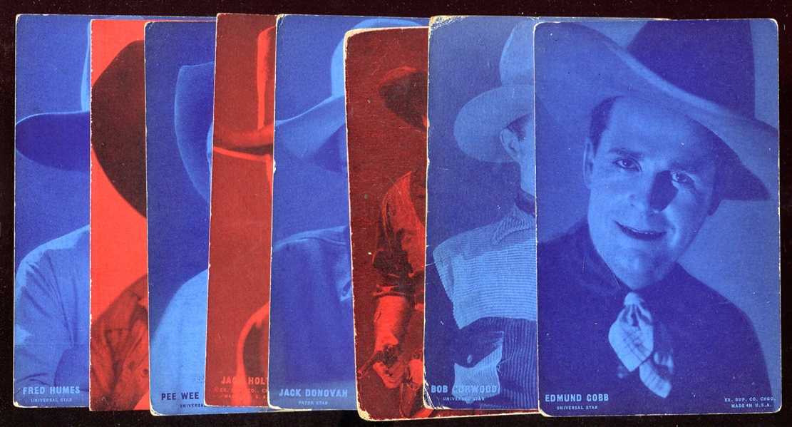 1920s Wild Color Western Exhibits 22 Different