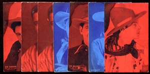 1920's Wild Color Western Exhibits 22 Different