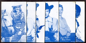 1940's Exhibits Cowgirls White Salutations 23 Different