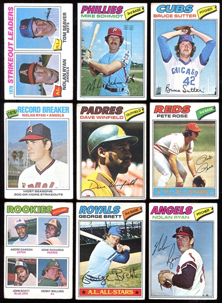 1977 Topps Baseball Complete Set