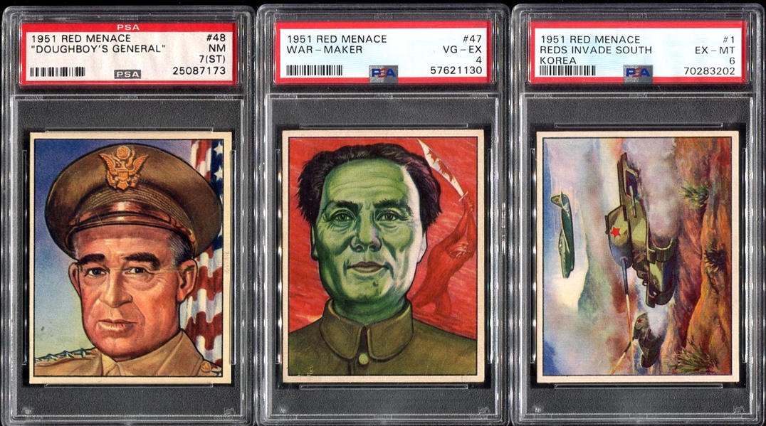 1951 Red Menace Complete Set Very Nice!