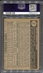 1952 Topps #37 Duke Snider Black Back PSA 5
