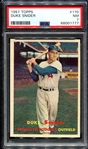 1957 Topps #170 Duke Snider PSA 7