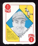 1951 Topps Red Back #38 Duke Snider Nrmt