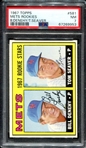 1967 Topps #581 Mets Rookies B. Denehy/T. Seaver PSA 7