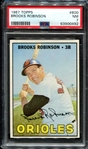 1967 Topps #600 Brooks Robinson PSA 7