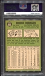 1967 Topps #600 Brooks Robinson PSA 7