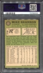 1967 Topps #605 Mike Shannon PSA 7