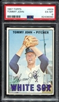 1967 Topps #609 Tommy John PSA 6