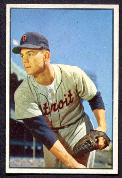 1953 Bowman Color #4 Art Houtteman