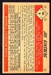 1953 Bowman Color #6 Joe Ginsberg