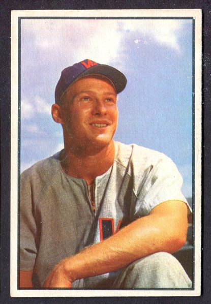 1953 Bowman Color #24 Jackie Jensen