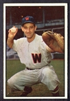 1953 Bowman Color #77 Mickey Grasso